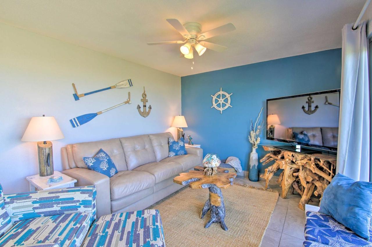 Sunny Oceanfront Condo On South Padre Island Beach Exterior foto